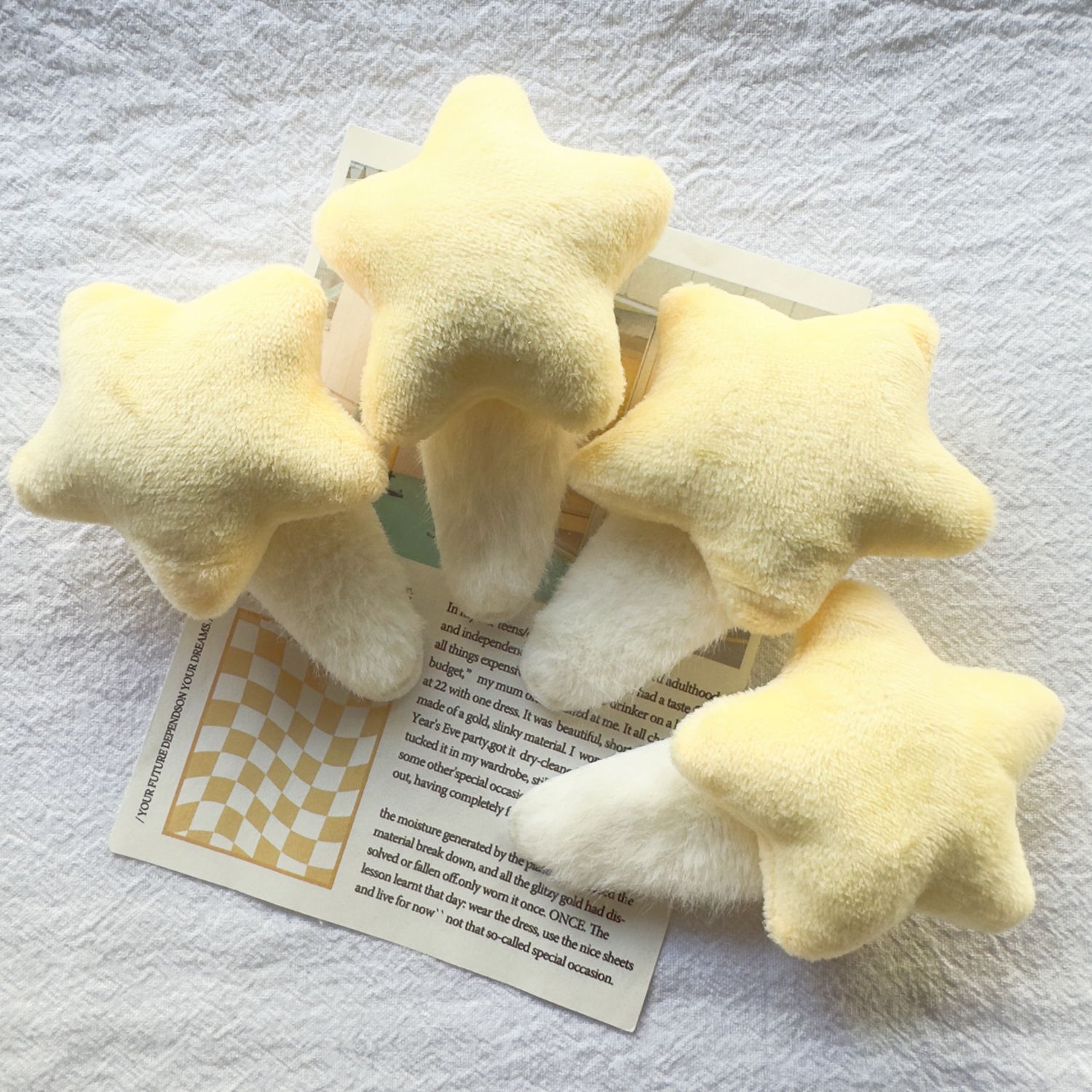 Cute Cream Yellow Plush Star B - Hair Care Lotion recension och pris